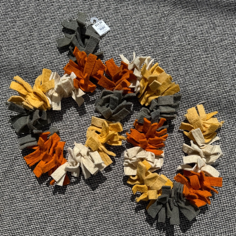 Hobby Lobby Multicolor Felt Garland